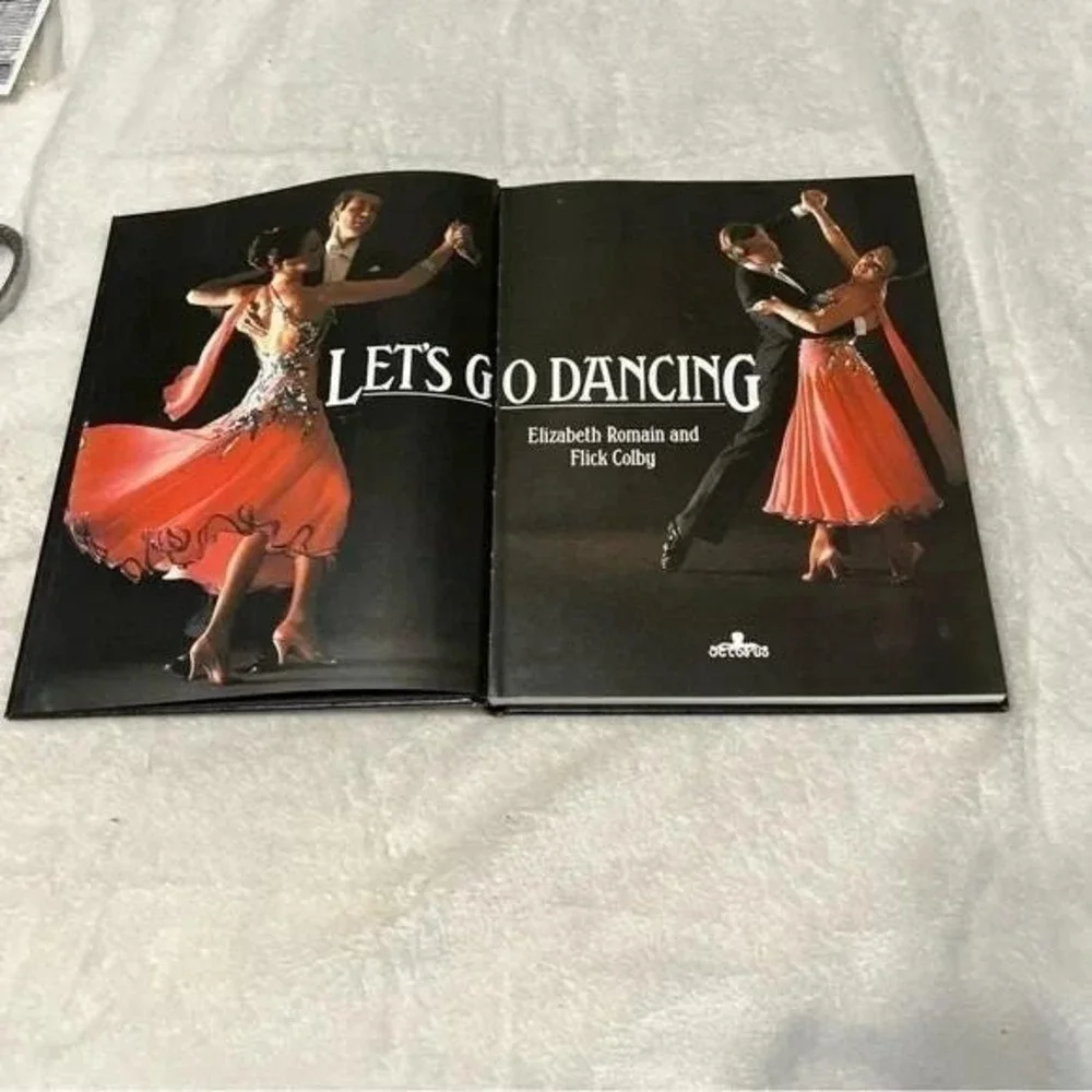 Lets Go Dancing Elizabeth Romain Vintage Hardcover Book 1979